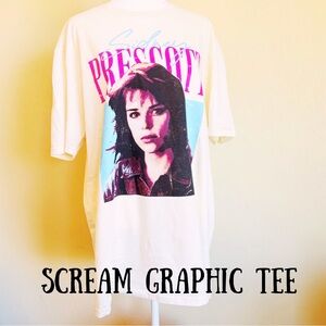 Scream Graphic Tee NWT